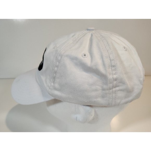Awake NY White Baseball Hat Cap Adjustable Strap Yin/Yang Black White Logo - Picture 4 of 7